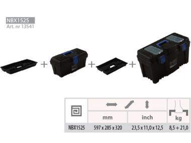 Zdjęcie: Zestaw skrzynek narzędziowych Set Box NBX1525 PROSPERPLAST