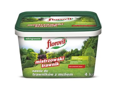 Zdjęcie: Nawóz do trawników z mchem 4 kg FLOROVIT