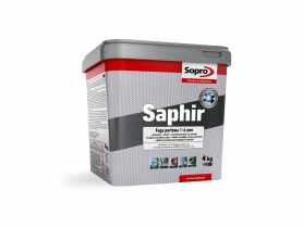 Fuga cementowa elastyczna Saphir antracyt 4 kg SOPRO