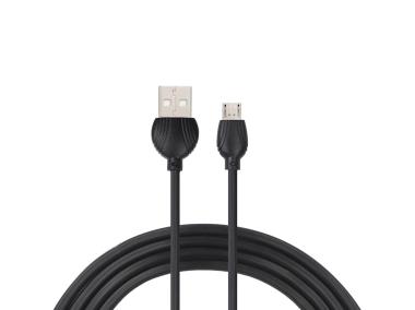 Zdjęcie: Kabel micro USB czarny 1 m VA0015 VAYOX