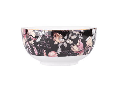 Zdjęcie: Miska nbc Black Lily 13,5 cm - 400 ml ALTOMDESIGN