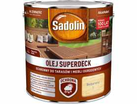 Olej do drewna 2,5 L bezbarwny Superdeck SADOLIN
