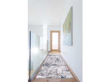 Zdjęcie: Chodnik Vision 80x300 cm przecierka szaro-granatowa MULTI-DECOR