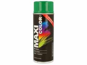 Farba w sprayu Maxi Color zielony połysk EUROPEAN AEROSOLS