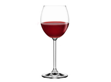 Zdjęcie: Komplet kieliszków na wino czerwone 350 ml - 6 szt. FLORINA