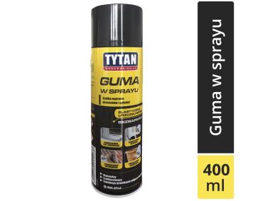 Zdjęcie: Guma w sprayu 400 ml TYTAN PROFESSIONAL