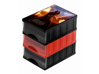 Zdjęcie: Zestaw szuflad 3-częściowy Star Wars black space KEEEPER