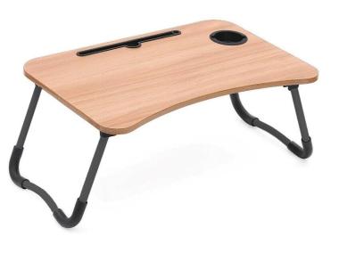 Zdjęcie: Stolik pod laptop Timber dąb-czarny TS INTERIOR