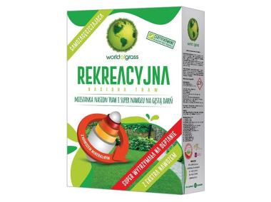 Zdjęcie: Trawa otoczkowana nawozem 1 kg Rekreacyjna ROLIMPEX