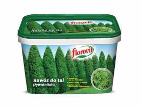 Nawóz do tui (żywotników) wiadro 4 kg FLOROVIT