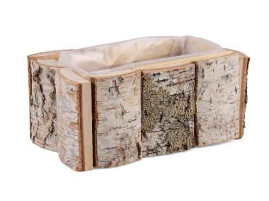 Zdjęcie: Osłonka drewniana 20x13x9 cm prostokątna TIN TOURS