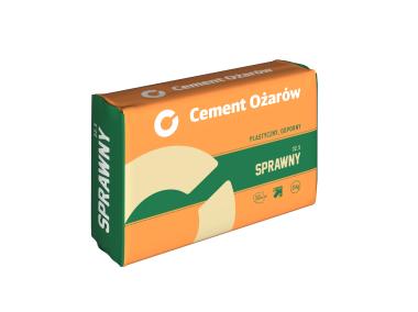 Zdjęcie: Cement sprawny 32,5 - 25 kg CEMENT OŻARÓW