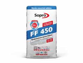 Wysokoelastyczna zaprawa klejowa FF 450 22,5 kg SOPRO