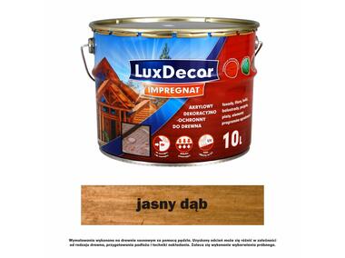 Zdjęcie: Impregnat do drewna 10 L jasny dąb LUXDECOR