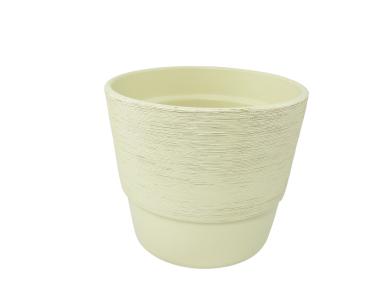 Zdjęcie: Donica ceramiczna 500 - 12 cm biała CERMAX