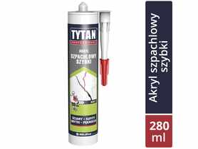 Akryl szpachlowy szybki biały 280 ml TYTAN PROFESSIONAL