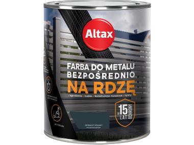 Zdjęcie: Farba do metalu 0,75 L antracyt półmat ALTAX