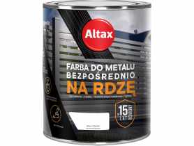 Farba do metalu 0,75 L biały półmat ALTAX