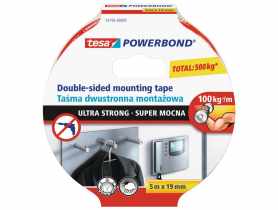 Taśma montażowa Powerbond super mocna, 5 m-19 mm TESA