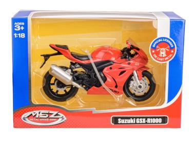 Zdjęcie: Model metalowy 1:18 Suzuki Gsx-R1000 67703 czerwony MSZ