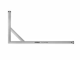 Kątownica anoda bez wskaźników ze wzmocnieniem i ściętym narożnikiem 60x120 cm PRO