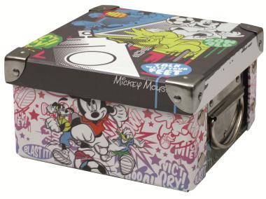 Zdjęcie: Pudełko Mickey Strike 16,5x16,5x9 cm małe DISNEY