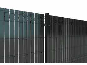 Przesłona ogrodzeniowa Nylofor Screeno Line Anthracite 153 cm BETAFENCE