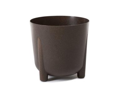 Zdjęcie: Donica Frida 18 cm eco coffee - espresso LAMELA PLASTIC