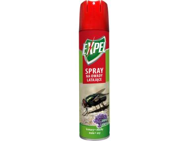 Zdjęcie: Spray na owady latające zapach lawendy 300 ml EXPEL