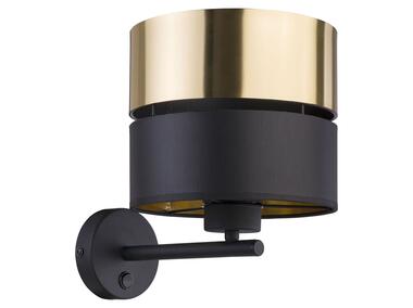 Zdjęcie: Konkiet Hilton black/gold 1 x E27 4344 TK LIGHTING