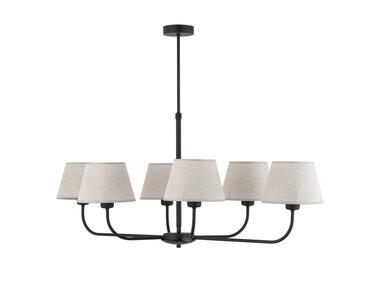 Zdjęcie: Lampa wisząca Chicago Linen 6 x E27 3999 TK LIGHTING