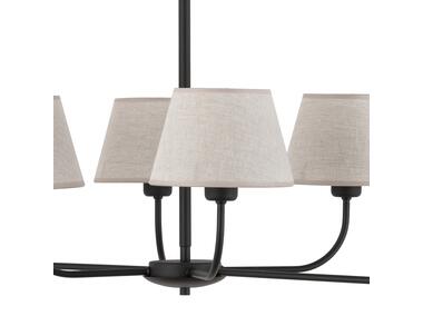 Zdjęcie: Lampa wisząca Chicago Linen 6 x E27 3999 TK LIGHTING