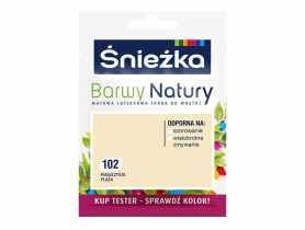 Tester koloru Barwy Natury piaszczysta plaża 102 25 ml ŚNIEŻKA