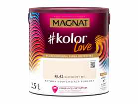 Farba plamoodporna kolorLove KL42 muffinkowy beż 2,5 L MAGNAT