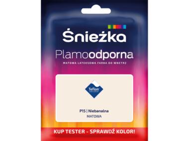 Zdjęcie: Tester farba plomoodporna niebanalna 30 ml ŚNIEŻKA