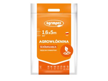 Zdjęcie: Agrowłóknina ściółkująca 50 g czarna 1,6 x 5 m AGRIMPEX