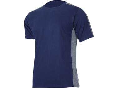 Zdjęcie: Koszulka T-Shirt 180g/m2, granatowo-szara, XL, CE, LAHTI PRO