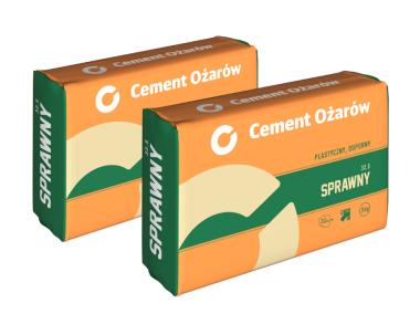 Zdjęcie: Cement Sprawny Cem IV/A(V) 32,5R-SR - 25 kg OŻARÓW