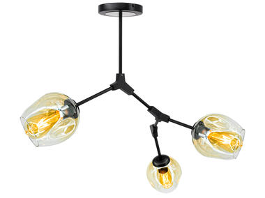 Zdjęcie: Lampa sufitowa Boston 1962/3 black - 21QG ELEM