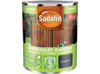 Zdjęcie: Impregnat do drewna ogrodowego Garden 0,7 L antracytowy SADOLIN