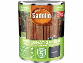 Impregnat do drewna ogrodowego Garden 0,7 L antracytowy SADOLIN