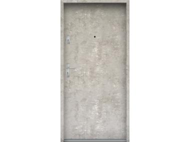 Zdjęcie: Drzwi wejściowe do mieszkań Bastion N-02 Beton naturalny 80 cm prawe OSPŁ KR CENTER
