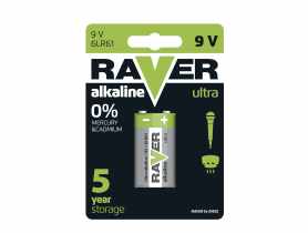 Bateria alkaliczna Raver Ultra Alkaline 9V (6LF22) blister 1 EMOS