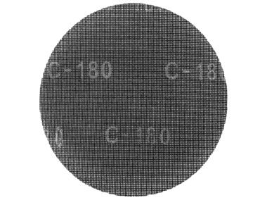 Zdjęcie: Siatka ścierna na rzep, 225 mm, K180, do szlifierki 59G260, 10 sztuk GRAPHITE