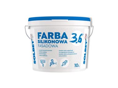 Zdjęcie: Farba silikonowa 3.6 SOLBET