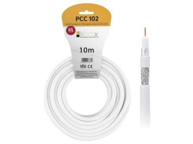 Zdjęcie: Kabel koncentryczny RG6U 10 m, PCC102-10 LIBOX