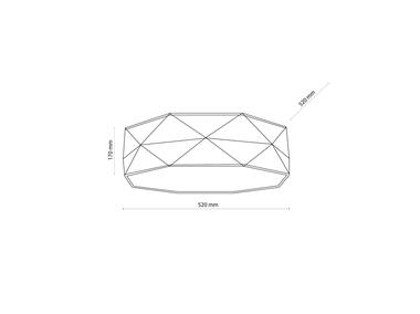 Zdjęcie: Lampa wisząca Kantoor 4 Pł 1565 white TK LIGHTING