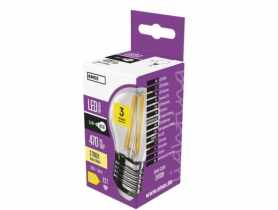 Żarówka LED Filament Mini Globe, E27, 3,4 W (40 W), 470 lm, ciepła biel EMOS