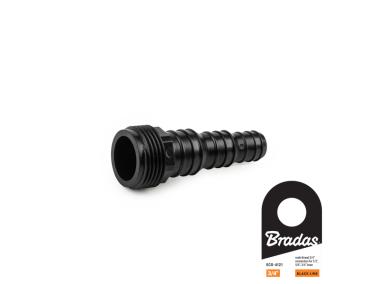 Zdjęcie: Przyłącze uniwersalne 1/2",5/8", 3/4"- GZ 3/4" Black Line BRADAS