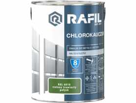 Emalia chlorokauczukowazielony trawiasty RAL6010 5 L RAFIL